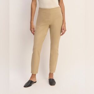 Everlane The Bi-Stretch Work Pant Side Zip Khaki colour Size 6